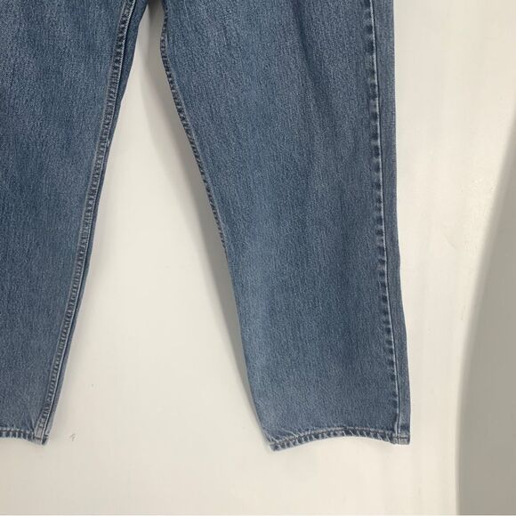 Levis 550 Relaxed Fit Straight Leg Men’s 100% Cotton Med Wash Jeans - Picture 6 of 9